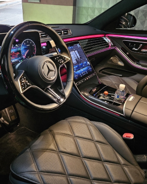 벤츠 S580 마이바흐 운전석