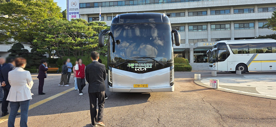 관공서 버스대절 업체, 시흥시청 45인승 3대 실제 배차에서 본 기준